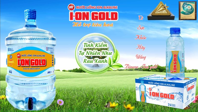 Nuoc Lavie Ion Gold